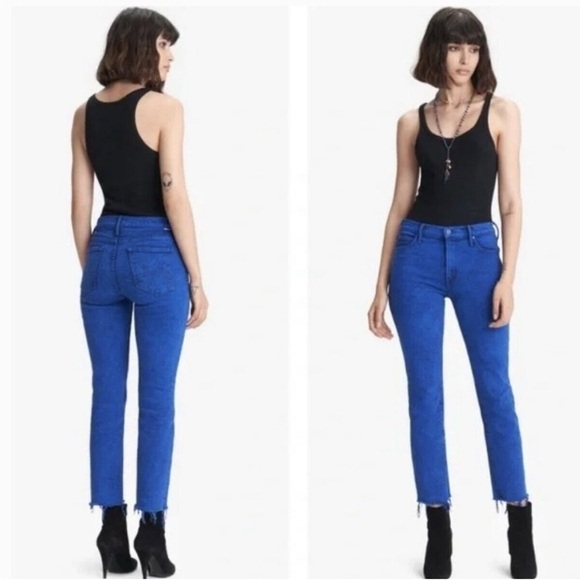 Mother Women's Blue Jeans - Picture 1 of 11